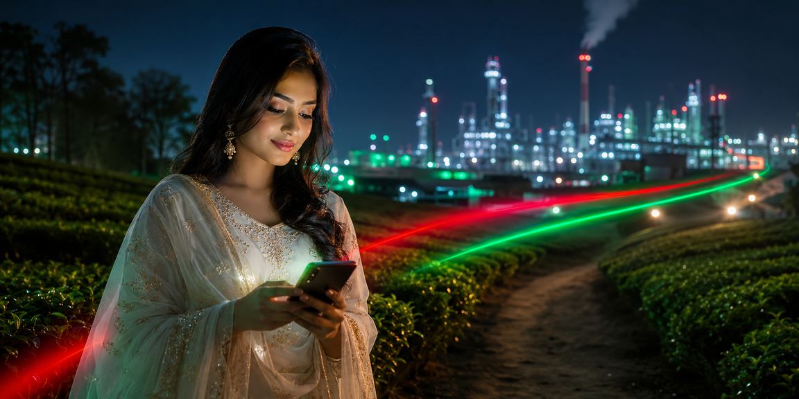 গাজীপুরে মোবাইলে ক্যাসিনো বোনাস দেখছেন একজন খেলোয়াড়